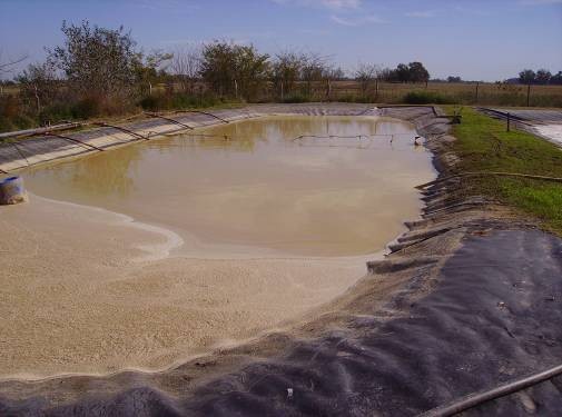 Laguna de sedimentacion