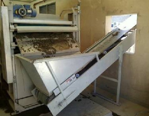 Vista de un filtro de bandas